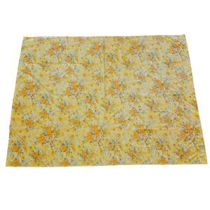 Fieldcrest Perfection Percale Twin Flat Sheet Vintage Floral 72 X 104" Bedding